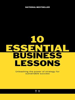 cover image of !0 Essential Business Lessons